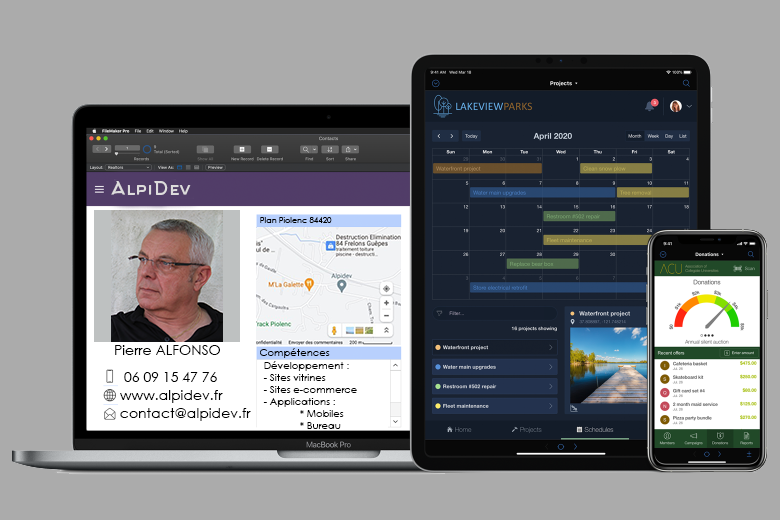 Développement de logiciels de gestion et solutions CRM
