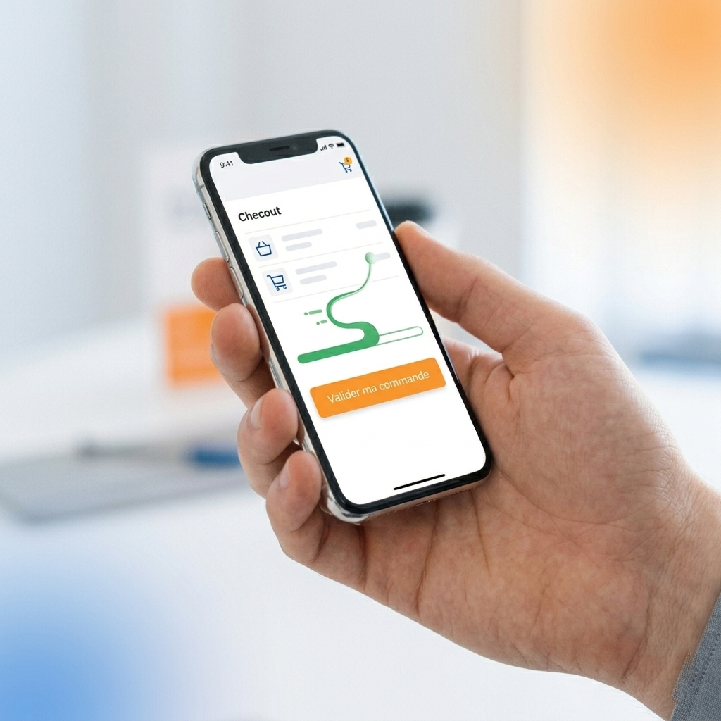 Parcours d'achat e-commerce fluide pour boutique en ligne en Vaucluse