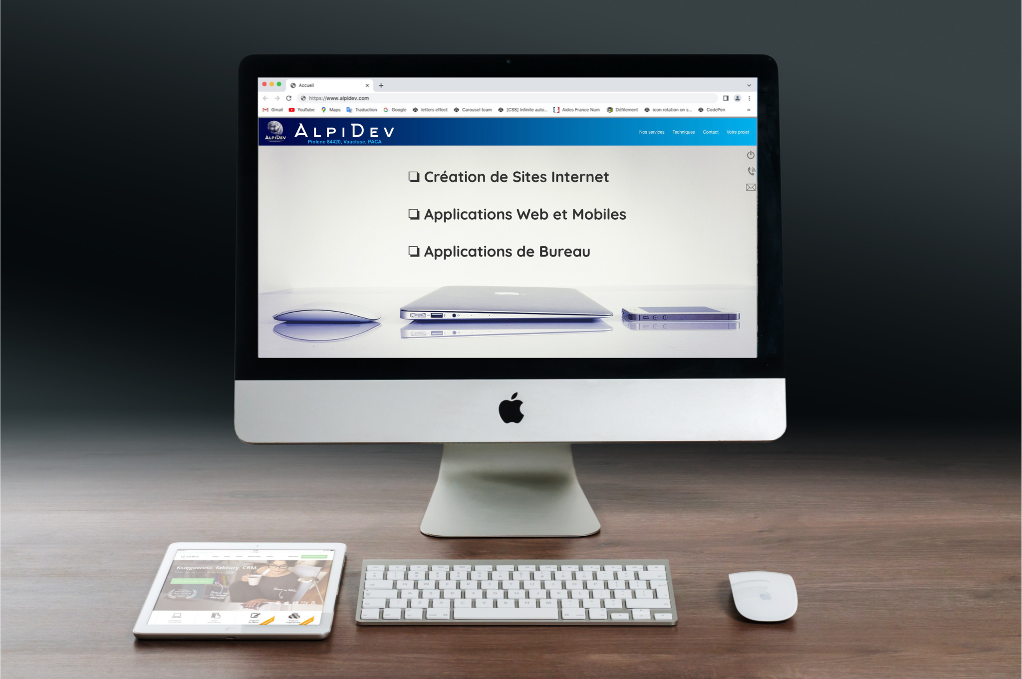 Conception de site web vitrine professionnel