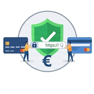 Icône de sécurité SSL pour protéger un site vitrine professionnel